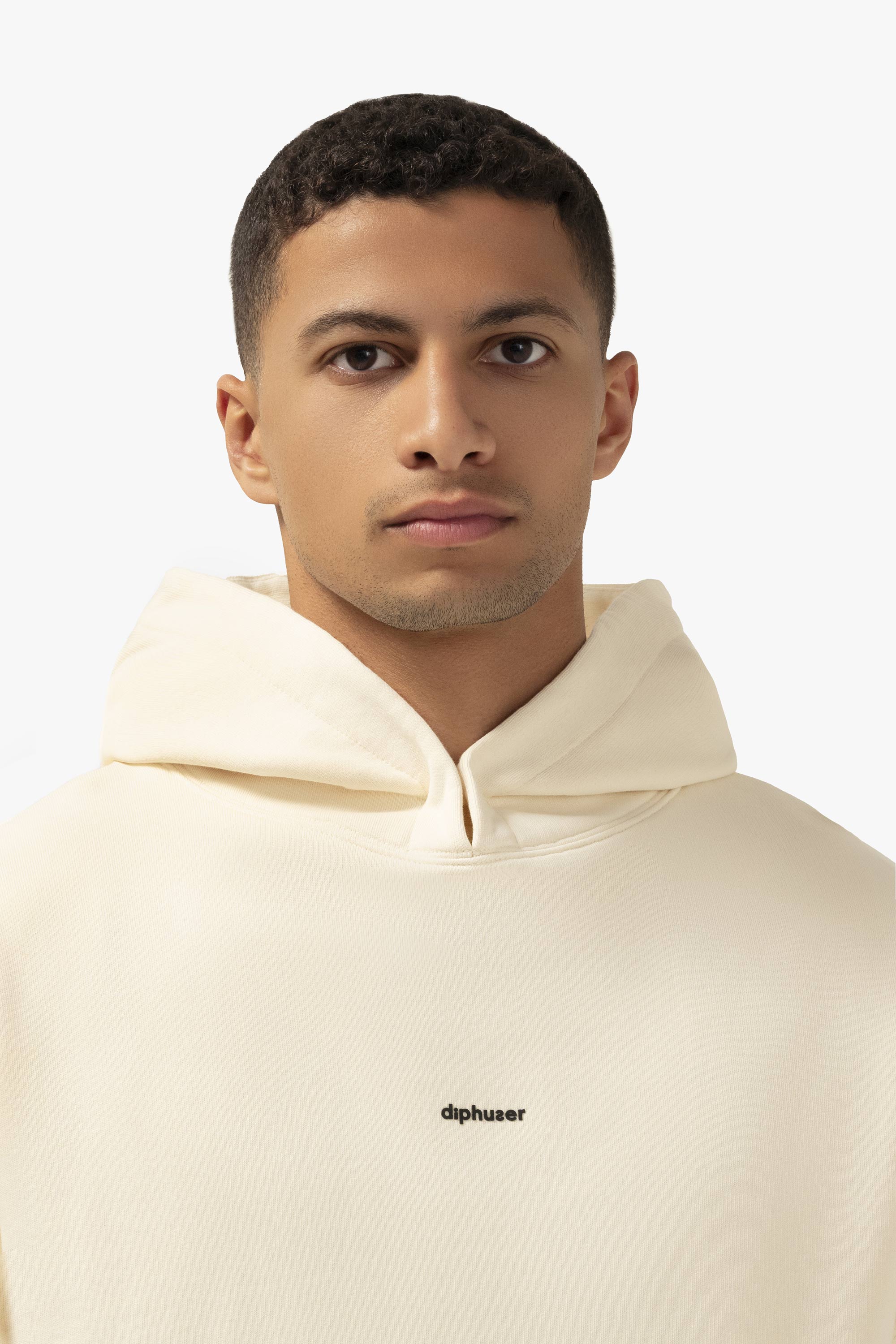 White Hoodie #men